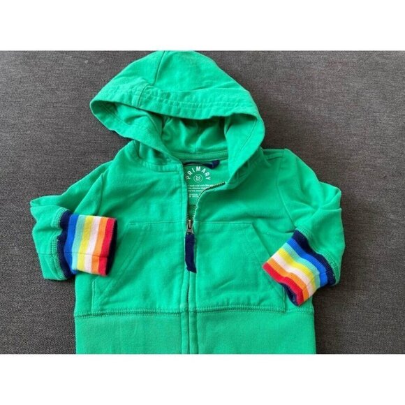 Primary Other - primary brand green unisex hoodie size 3-6 months
